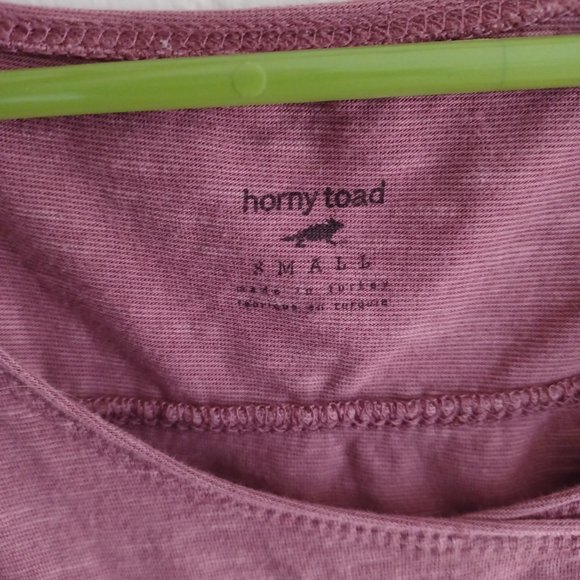 Toad & Co simple summer dress, mauve/pink - Picture 2 of 3